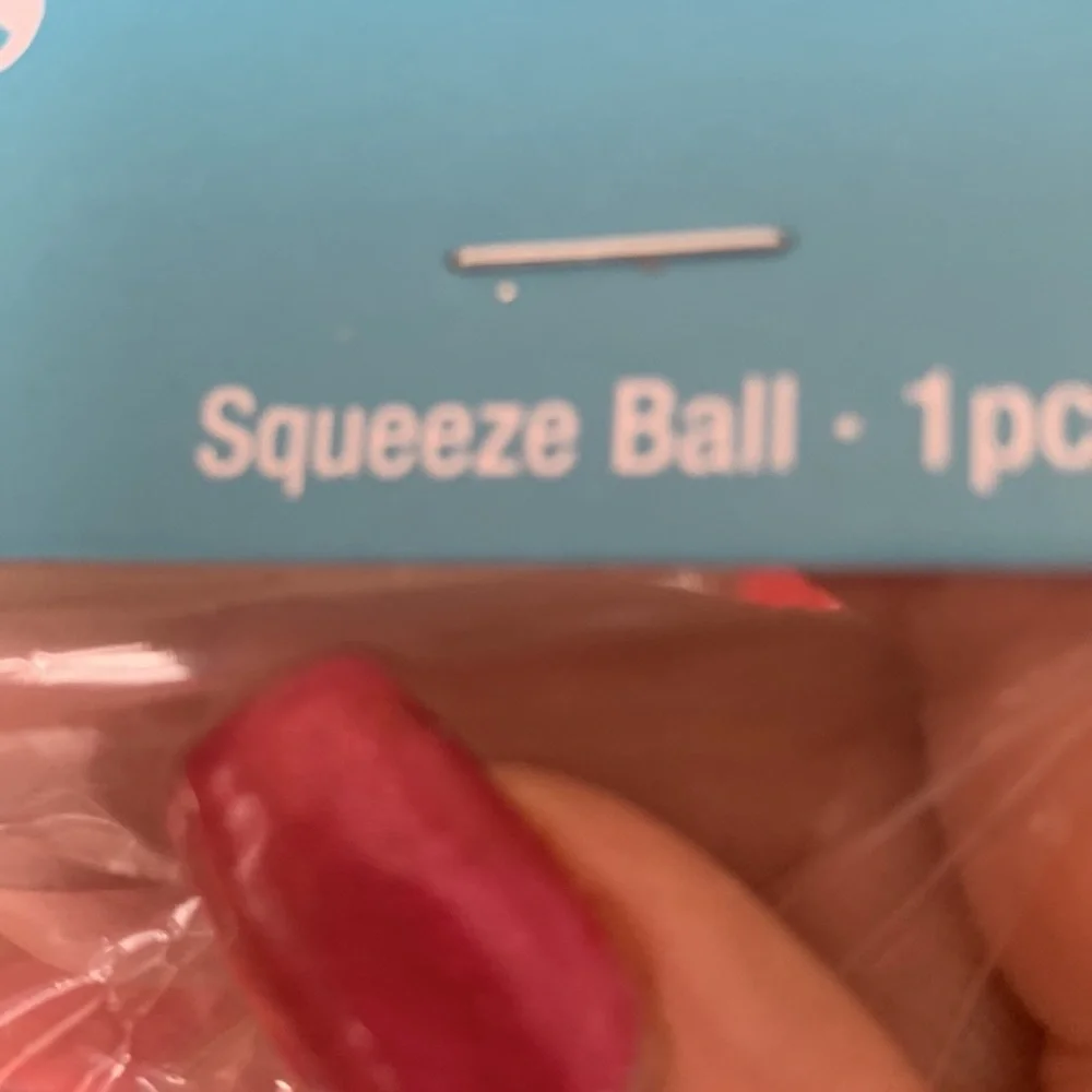 The Christmas Shop ,Santa Squeeze Ball Stocking Stuffer